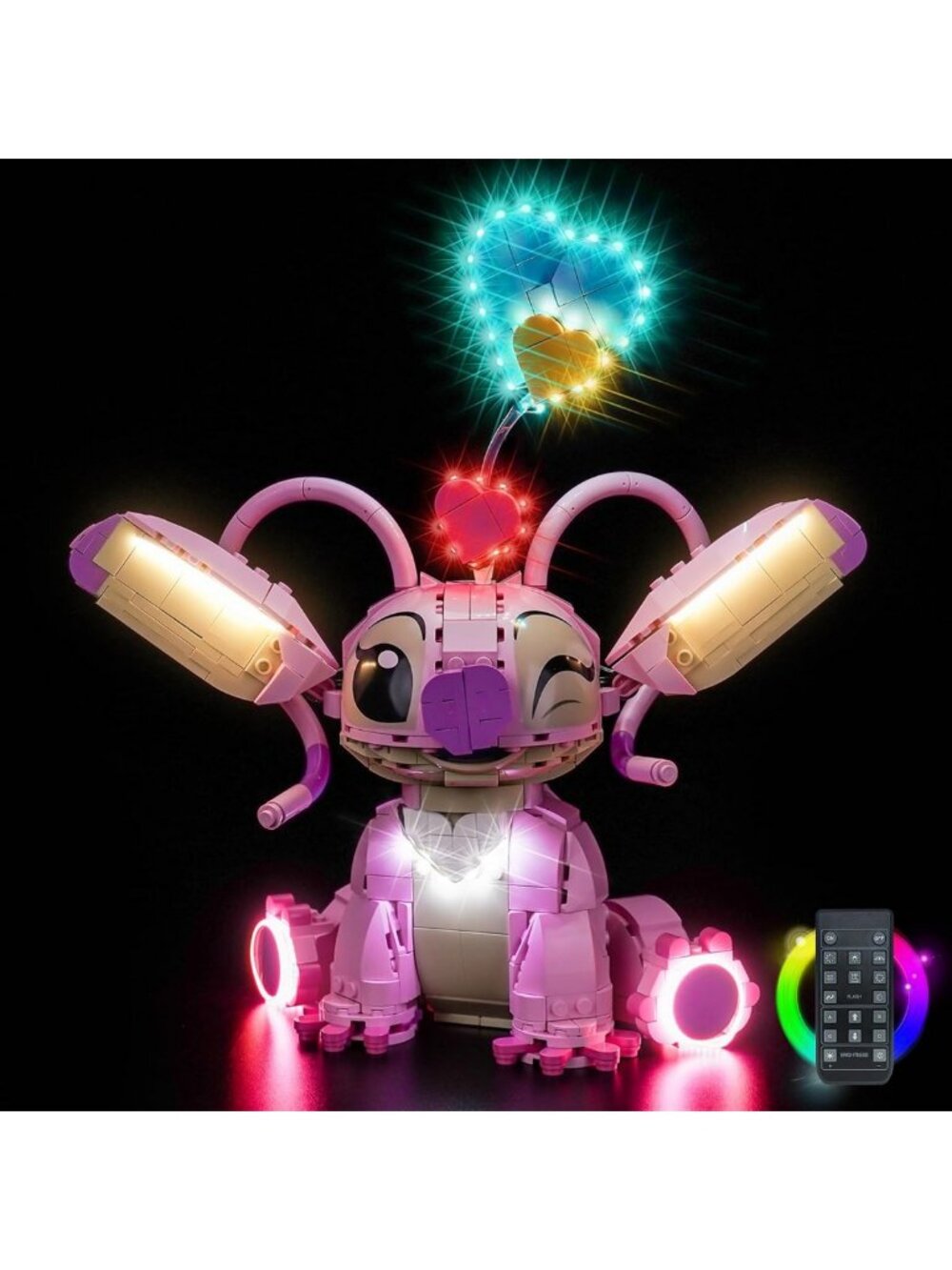 LED Light Kit for Lilo & Stitch Lego Set - Upgraded RC Version, Model Not